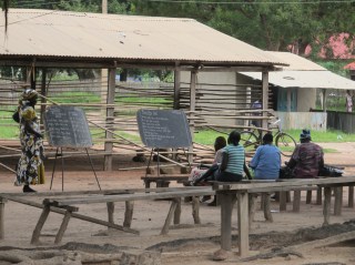 Afternoon literacy class, Diocese of Rumbek, South Sudan
