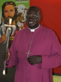 Ruben Akurdit Ngong, bishop of Bor, April 2013